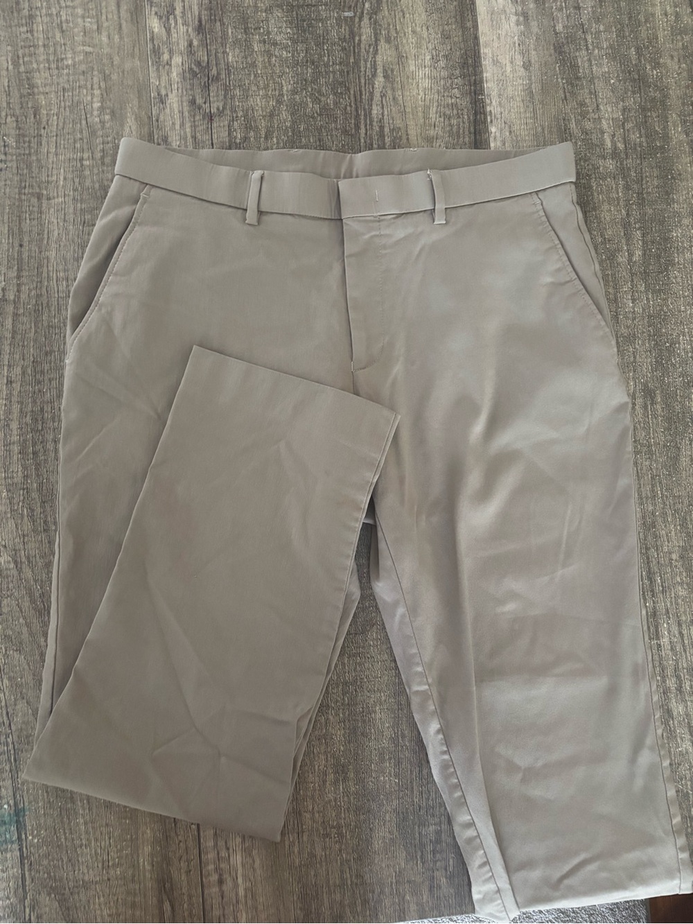 Tommy Hilfiger Straight Fit Chinos - Taupe